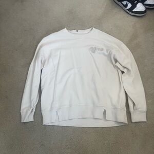 Aerie LOVE Cream Crewneck Sweatshirt